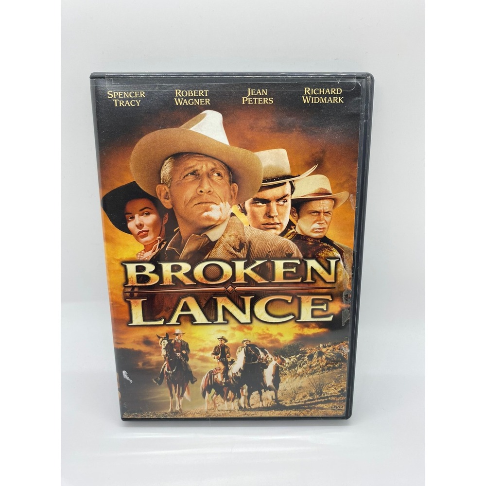Broken Lance DVD Spencer Tracy Western 20th Century Fox Widescreen Full Screen
